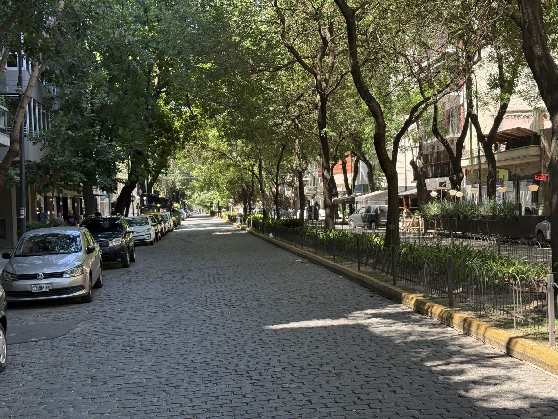 Quiet residential street